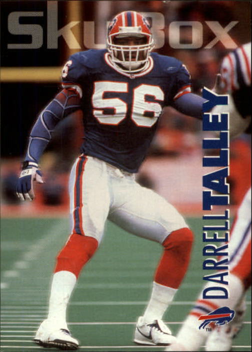 1993 SkyBox Impact #27 Darryl Talley UER/(Name misspelled/Darrell on front)
