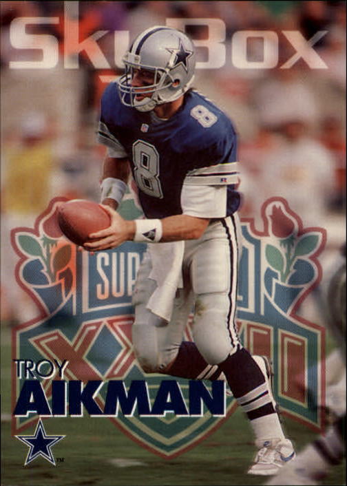 1993 SkyBox Impact #66 Troy Aikman