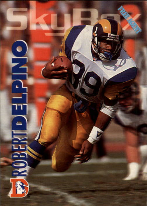 1993 Skybox Impact Football "Main Set" Base Cards #1 to #200 - Picture 176 of 401