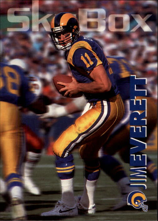 1993 Skybox Impact Football "Main Set" Base Cards #1 to #200 - Picture 330 of 401