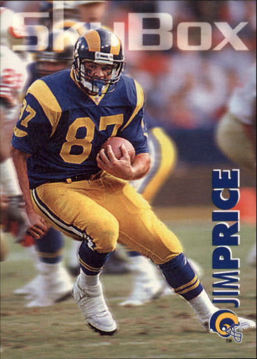 1993 Skybox Impact Football "Main Set" Base Cards #1 to #200 - Picture 340 of 401