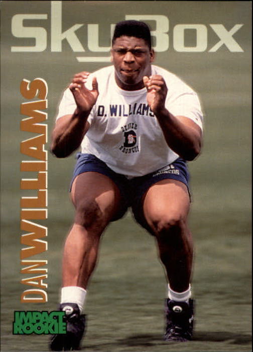 1993 Skybox Impact Football "Main Set" Base Cards #201 to #400 - Picture 342 of 399