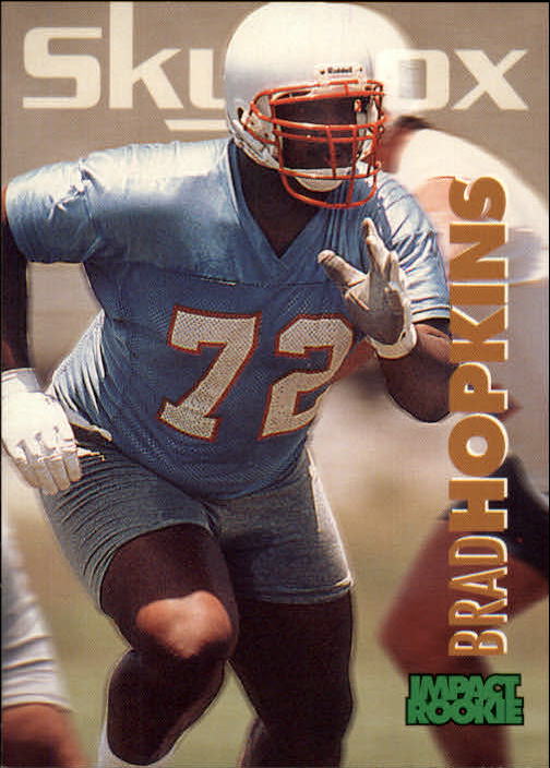 1993 Skybox Impact Football "Main Set" Base Cards #201 to #400 - Picture 346 of 399
