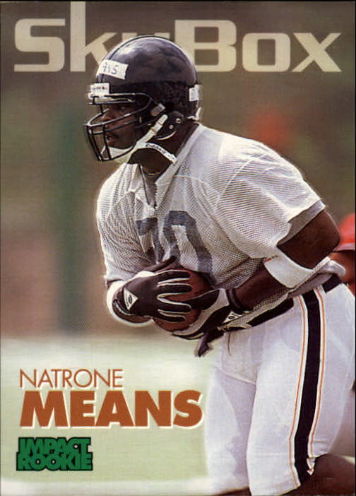 1993 SkyBox Impact #399 Natrone Means RC
