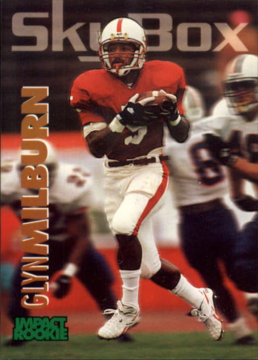 1993 Skybox Impact Football "Main Set" Base Cards #201 to #400 - Picture 398 of 399