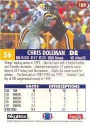 1993 Skybox Impact Colors FB Card #s 1-200 (A4530) - You Pick - 15+ FREE SHIP - Picture 9 of 11