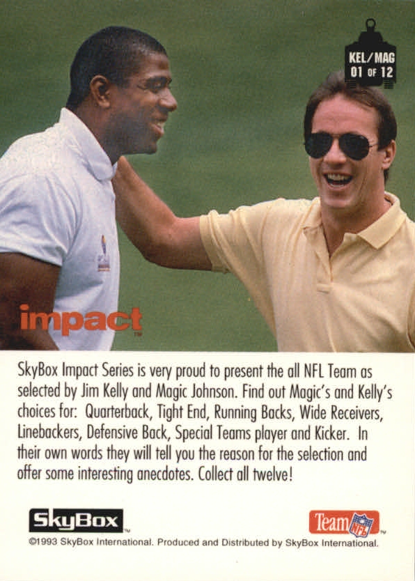 1993 Skybox Impact Football "Insert and Promo" Cards - Picture 3 of 27