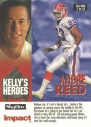 1993 SkyBox Impact Kelly/Magic #7 J.Rice/A.Reed