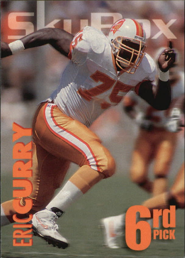 1993 SkyBox Impact Rookie Redemption #R7 Eric Curry