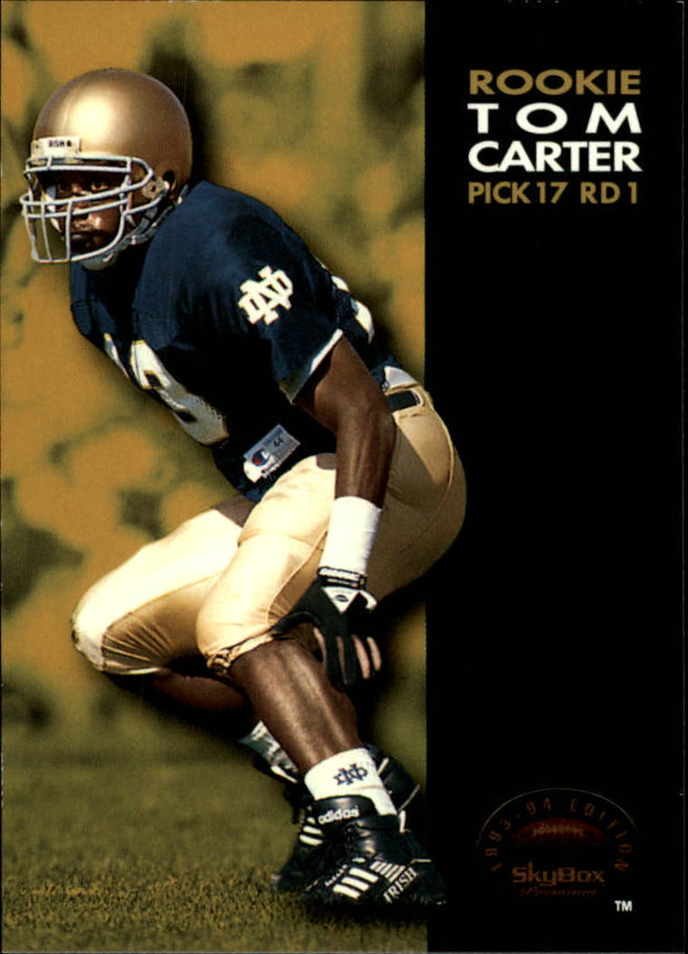 1993 SkyBox Premium #8 Tom Carter RC
