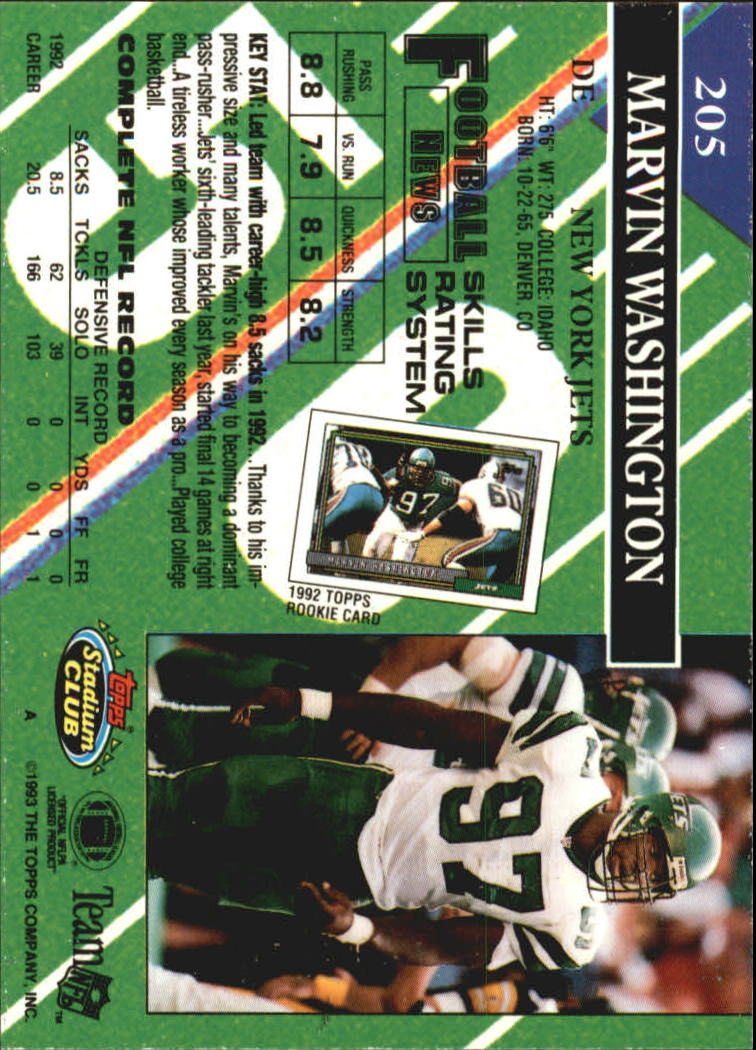 A2126- 1993 Stadium Club FB Card #s 1-250 +Rookies -You Pick- 15+ FREE US SHIP - Picture 398 of 486