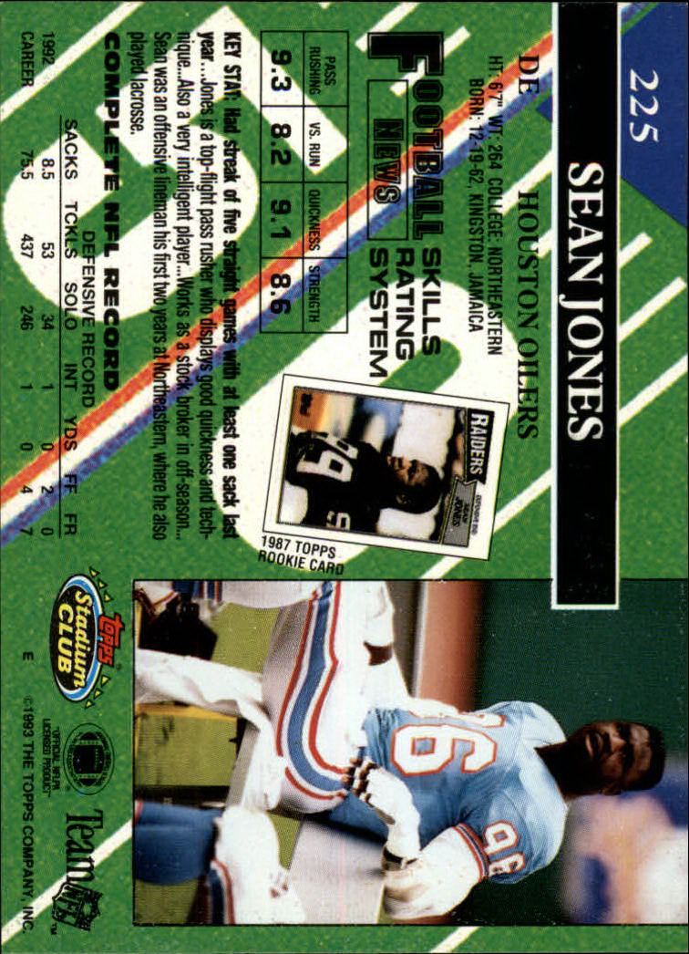A2126- 1993 Stadium Club FB Card #s 1-250 +Rookies -You Pick- 15+ FREE US SHIP - Picture 438 of 486
