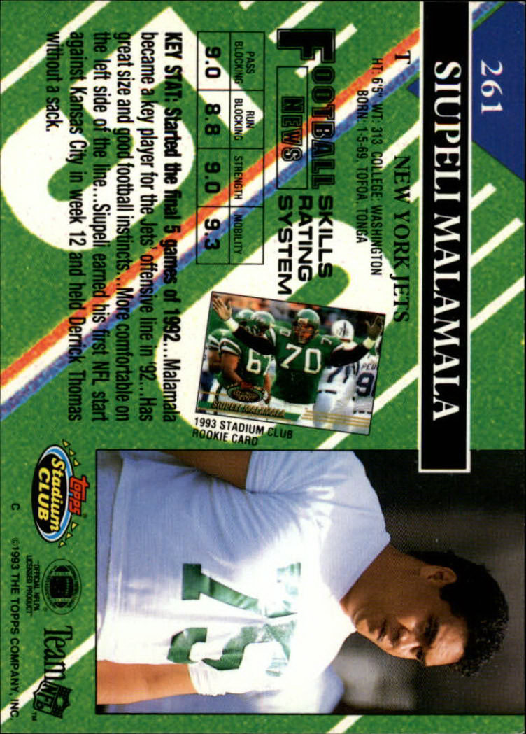 A2126- 1993 Stadium Club FB Cards 251-492 +Rookies -You Pick- 15+ FREE US SHIP - Picture 23 of 473