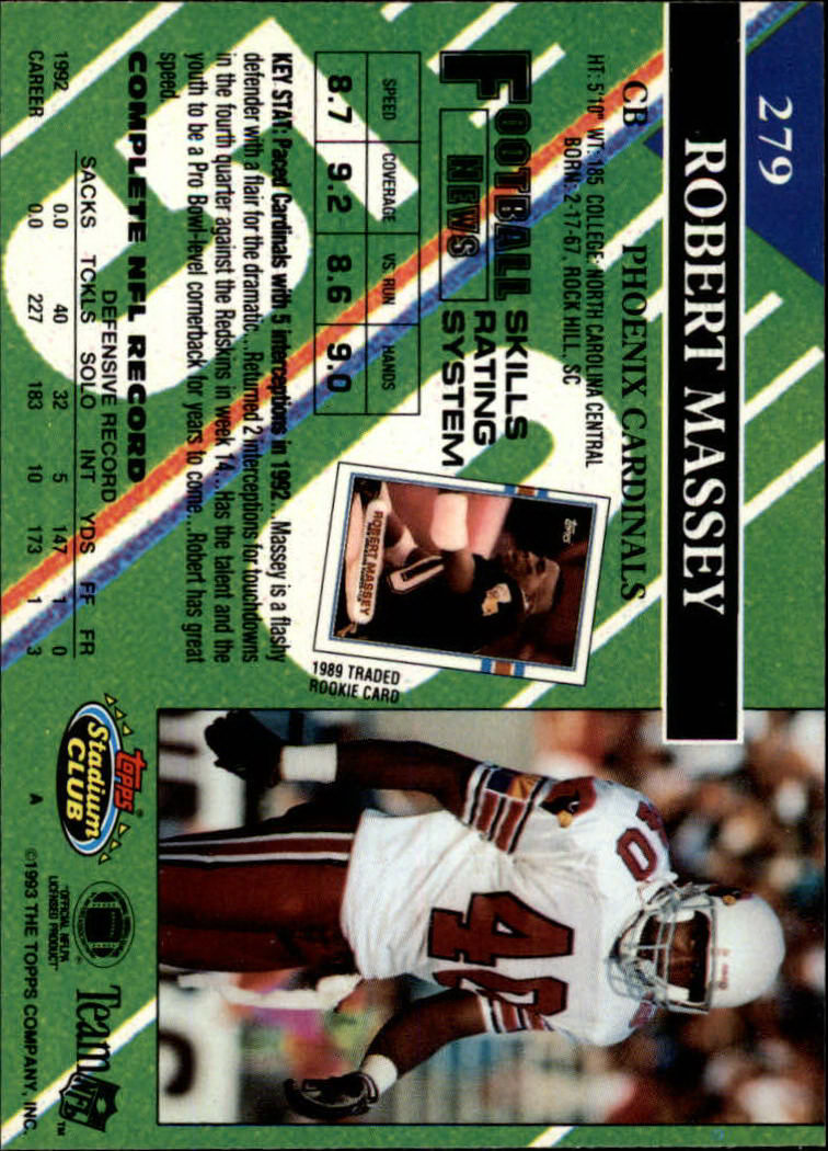 A2126- 1993 Stadium Club FB Cards 251-492 +Rookies -You Pick- 15+ FREE US SHIP - Picture 59 of 473