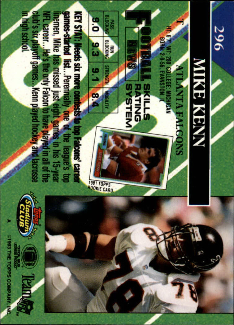 A2126- 1993 Stadium Club FB Cards 251-492 +Rookies -You Pick- 15+ FREE US SHIP - Picture 95 of 473