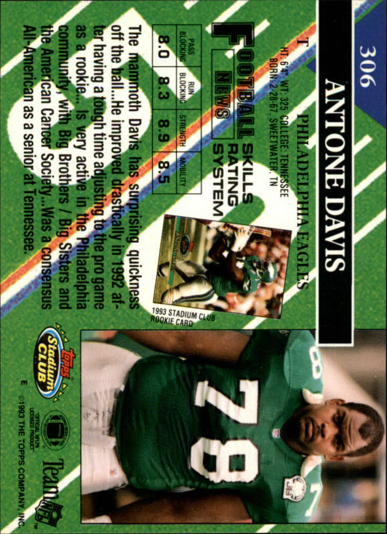 A2126- 1993 Stadium Club FB Cards 251-492 +Rookies -You Pick- 15+ FREE US SHIP - Picture 116 of 473