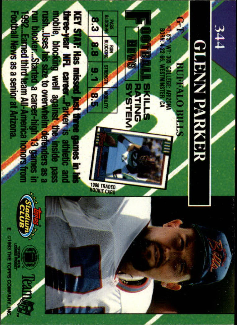 A2126- 1993 Stadium Club FB Cards 251-492 +Rookies -You Pick- 15+ FREE US SHIP - Picture 193 of 473