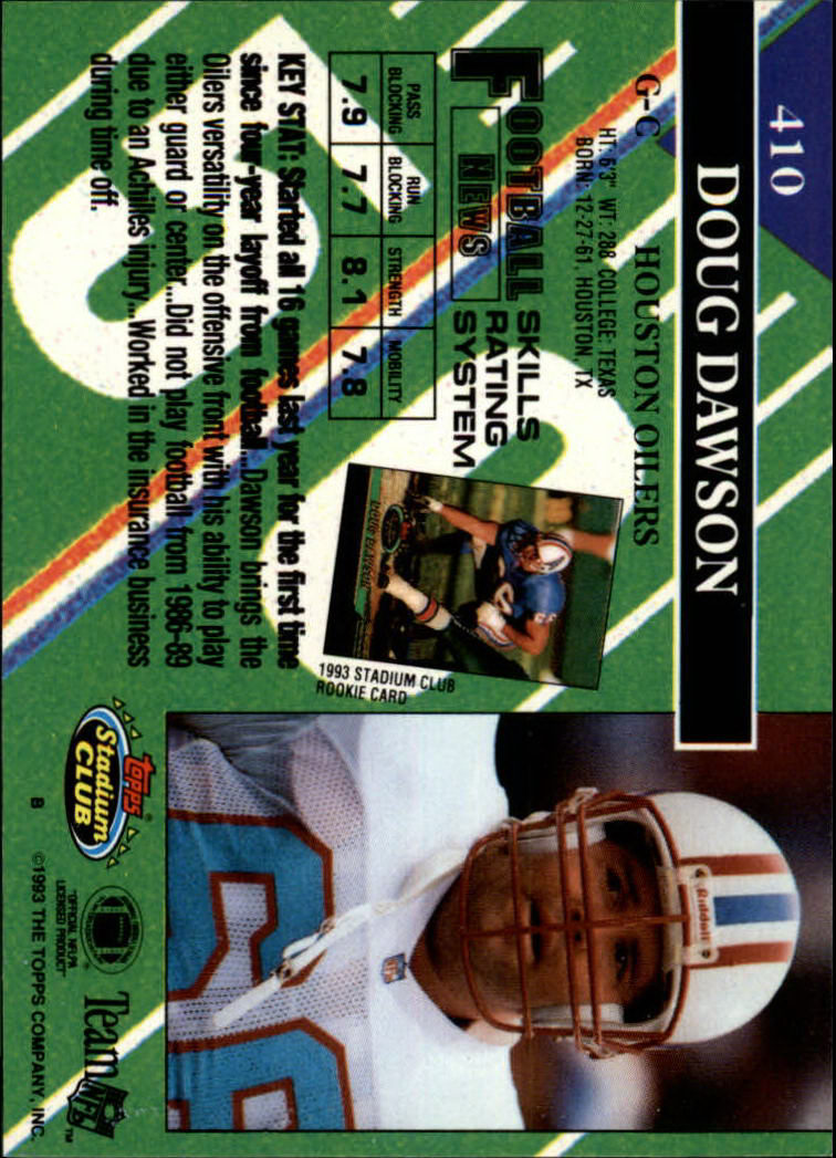 A2126- 1993 Stadium Club FB Cards 251-492 +Rookies -You Pick- 15+ FREE US SHIP - Picture 322 of 473