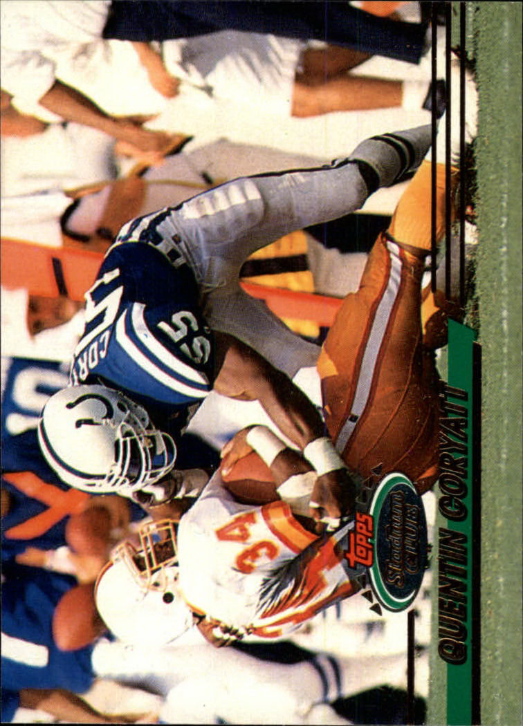 A2126- 1993 Stadium Club FB Cards 251-492 +Rookies -You Pick- 15+ FREE US SHIP - Picture 340 of 473