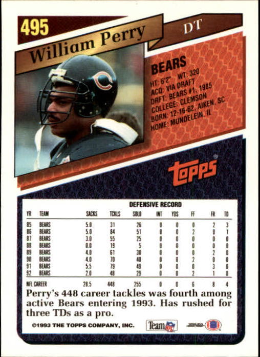 1993 Topps Football Gold (#441-660) Singles - You Choose - Picture 106 of 419