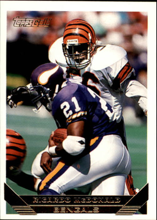 1993 Topps Football Gold (#441-660) Singles - You Choose - Picture 138 of 419