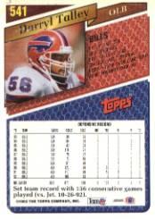 1993 Topps Football Gold (#441-660) Singles - You Choose - Picture 193 of 419