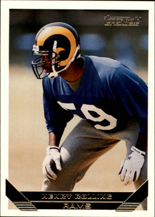 1993 Topps Football Gold (#441-660) Singles - You Choose - Picture 275 of 419