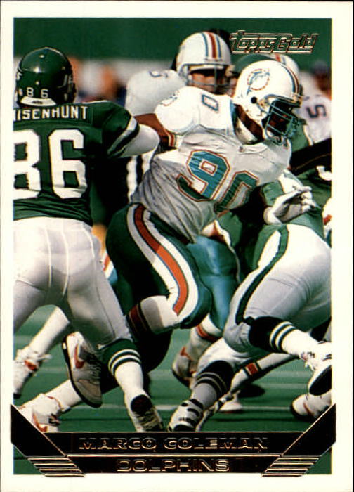 1993 Topps Football Gold (#441-660) Singles - You Choose - Picture 289 of 419