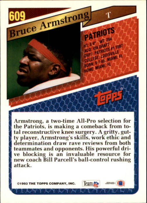 1993 Topps Football Gold (#441-660) Singles - You Choose - Picture 323 of 419