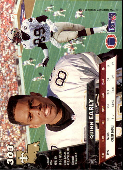 B2186- 1993 Ultra Football Cards 251-500 +Rookies -You Pick- 15+ FREE US SHIP