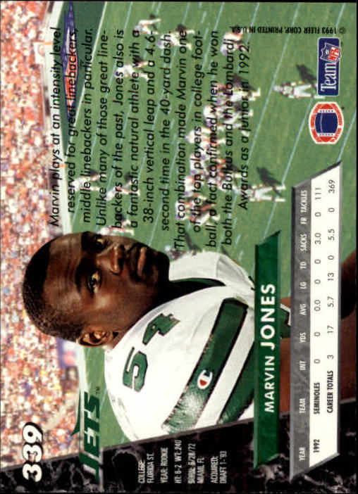 B2186- 1993 Ultra Football Cards 251-500 +Rookies -You Pick- 15+ FREE US SHIP