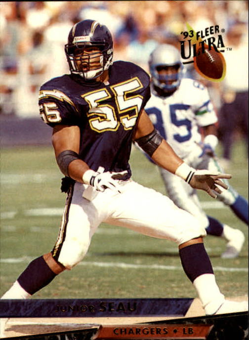 Buy Junior Seau Cards Online  Junior Seau Football Price Guide - Beckett