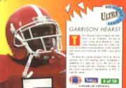 1993 Ultra All-Rookies #5 Garrison Hearst back image