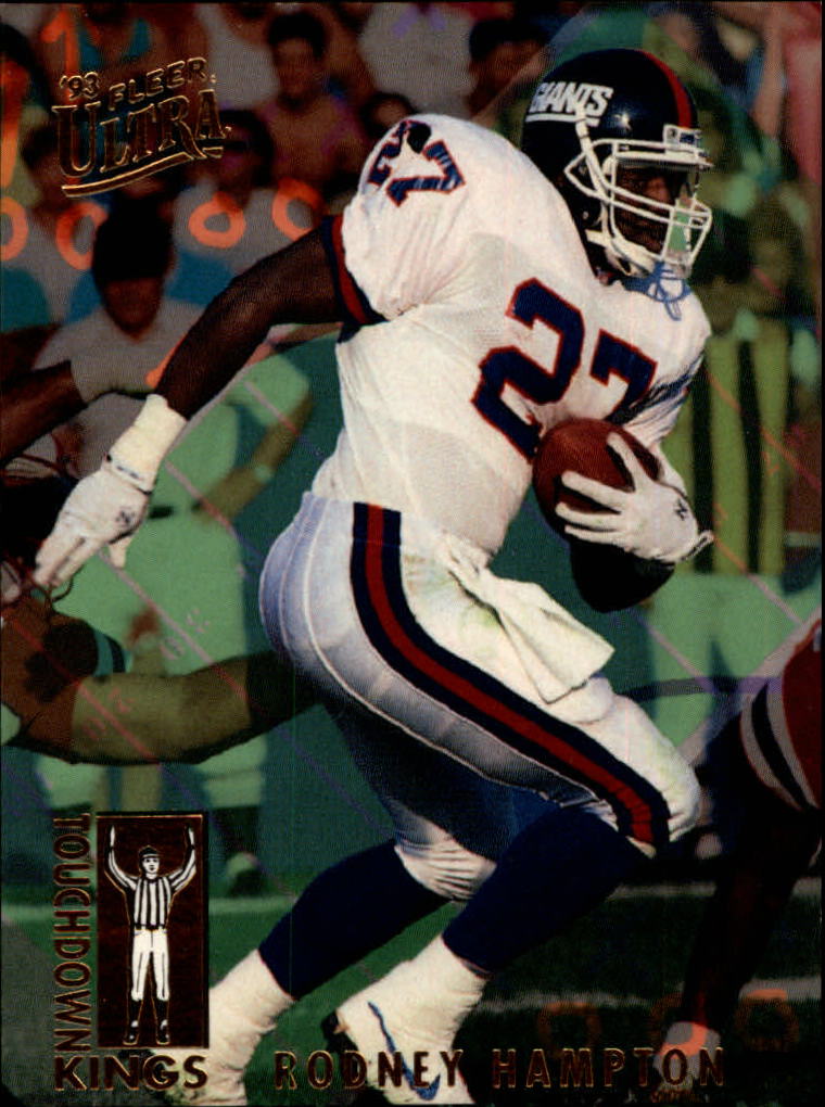 1993 Ultra Touchdown Kings 1 Rodney Hampton NMMT
