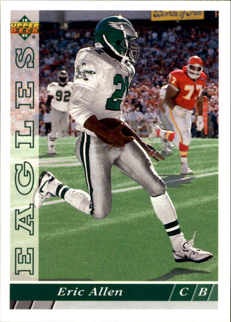 1993 Upper Deck Football "Main Set" Cards #251 to #500 Rookies and Veterans - Picture 14 of 500