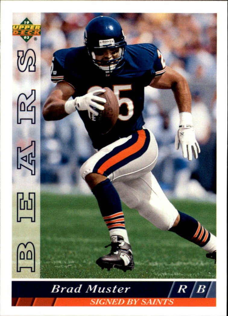 1993 Upper Deck Football "Main Set" Cards #251 to #500 Rookies and Veterans - Picture 68 of 500