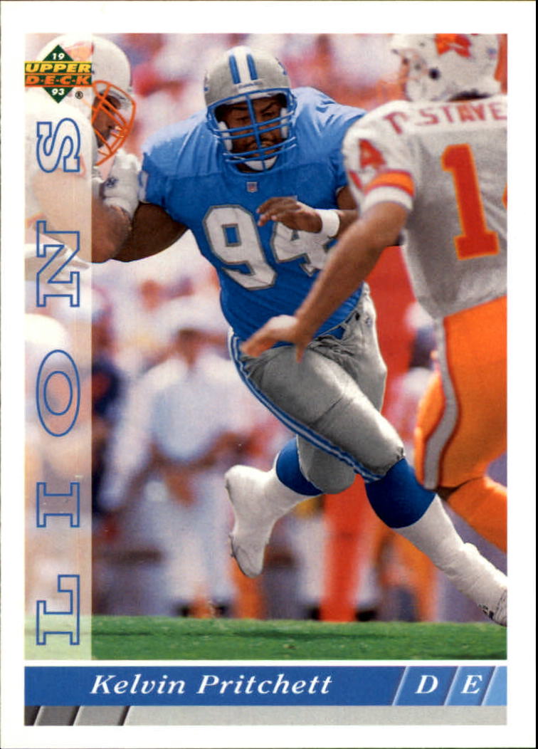 1993 Upper Deck Football "Main Set" Cards #251 to #500 Rookies and Veterans - Picture 70 of 500