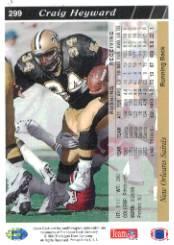 1993 Upper Deck Football "Main Set" Cards #251 to #500 Rookies and Veterans - Picture 99 of 500