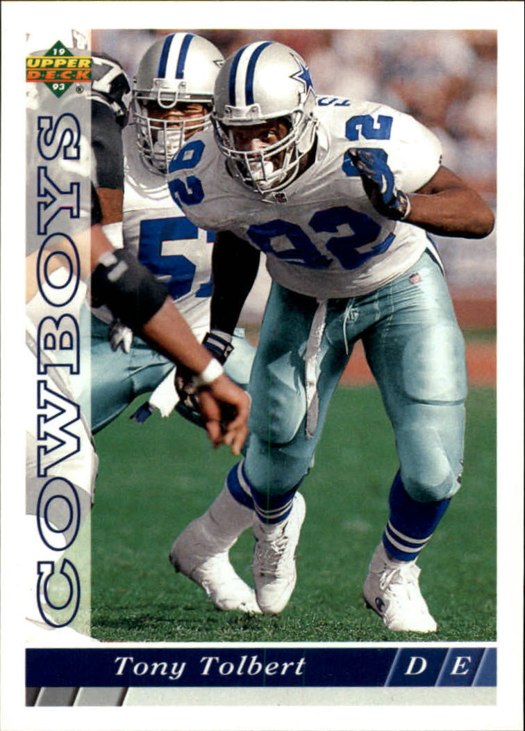 1993 Upper Deck Football "Main Set" Cards #251 to #500 Rookies and Veterans - Picture 155 of 500
