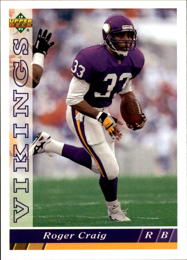 1993 Upper Deck Football "Main Set" Cards #251 to #500 Rookies and Veterans - Picture 181 of 500