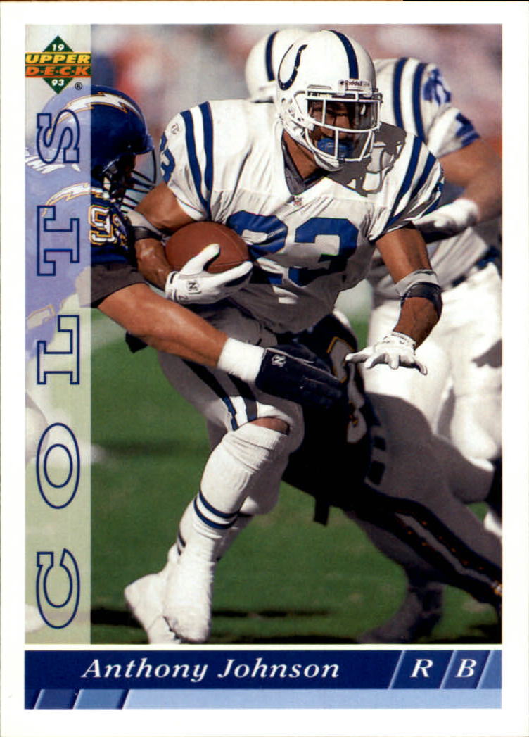 1993 Upper Deck Football "Main Set" Cards #251 to #500 Rookies and Veterans - Picture 201 of 500