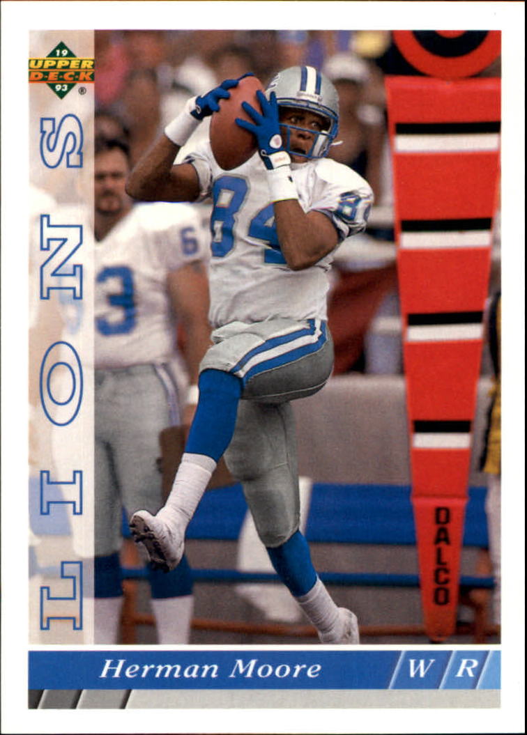 Herman Moore 1996 Upper Deck Silver #217 Detroit Lions