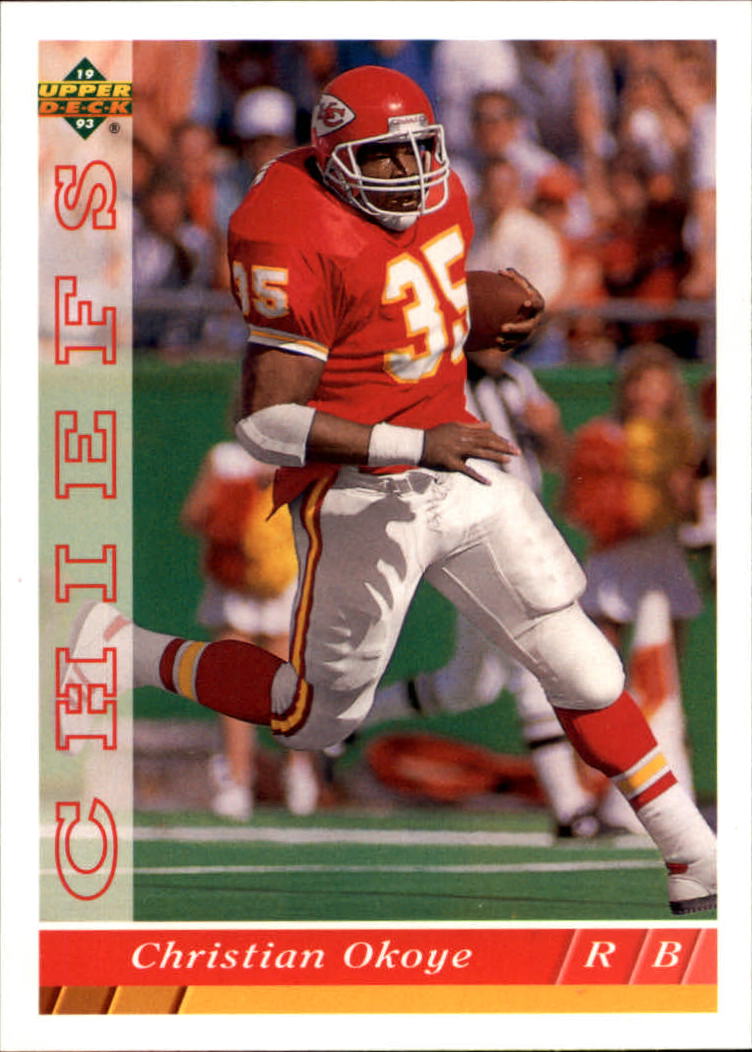 1993 Upper Deck #396 Christian Okoye