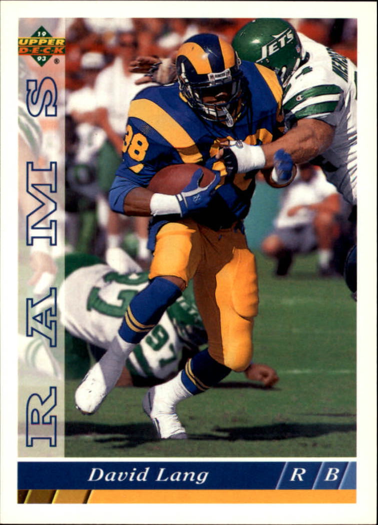 1993 Upper Deck Football "Main Set" Cards #251 to #500 Rookies and Veterans - Picture 297 of 500