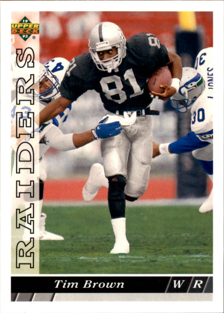 1993 Upper Deck Football "Main Set" Cards #251 to #500 Rookies and Veterans - Picture 329 of 500