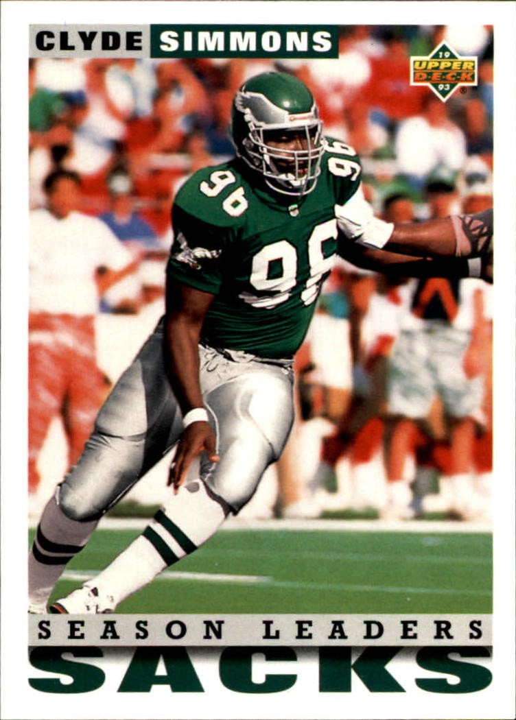 1993 Upper Deck Football "Main Set" Cards #251 to #500 Rookies and Veterans - Picture 343 of 500