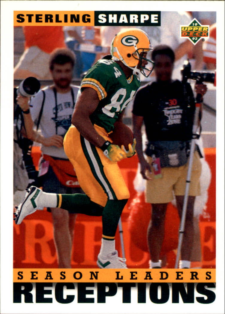 1993 Upper Deck Football "Main Set" Cards #251 to #500 Rookies and Veterans - Picture 347 of 500