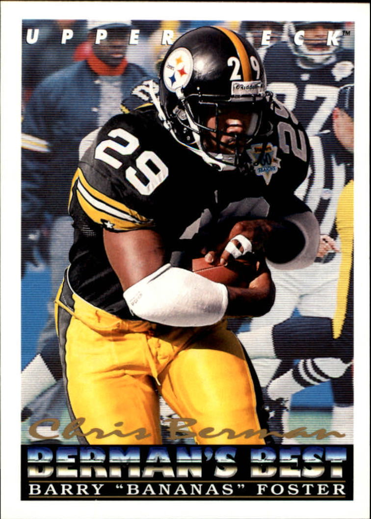1993 Upper Deck Football "Main Set" Cards #251 to #500 Rookies and Veterans - Picture 369 of 500