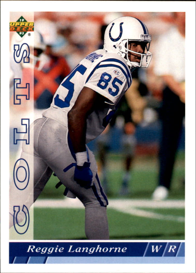 1993 Upper Deck Football "Main Set" Cards #251 to #500 Rookies and Veterans - Picture 389 of 500