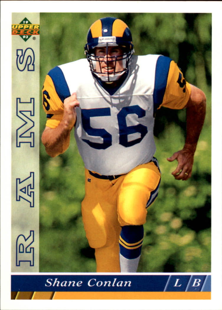 1993 Upper Deck Football "Main Set" Cards #251 to #500 Rookies and Veterans - Picture 429 of 500